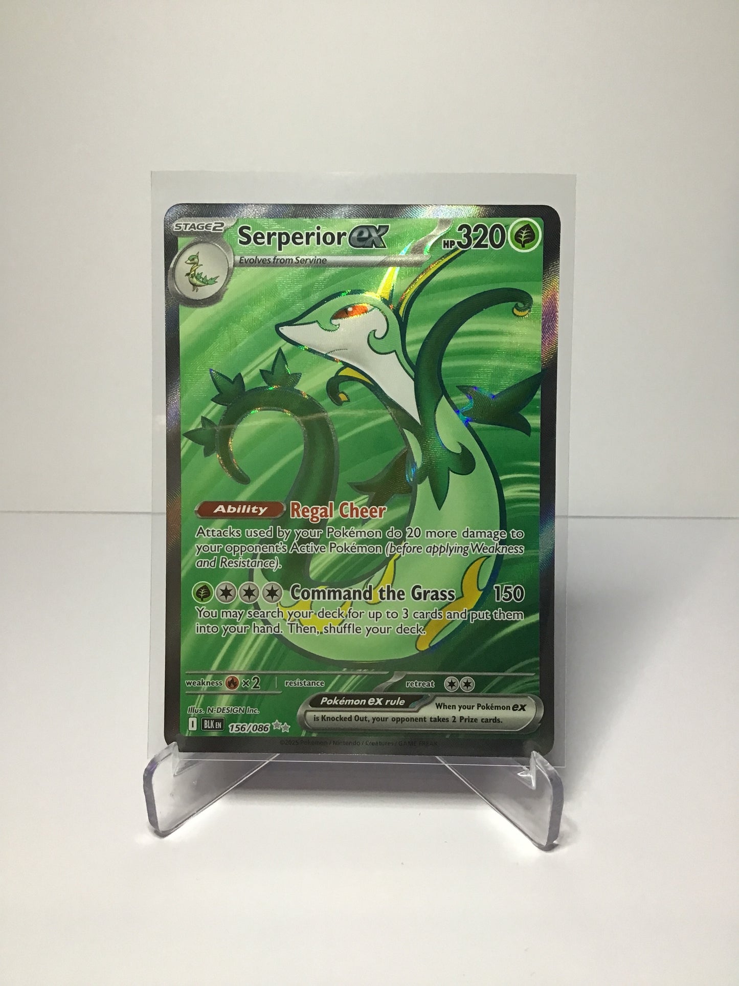 Serperior ex 156/086 (Full Art)