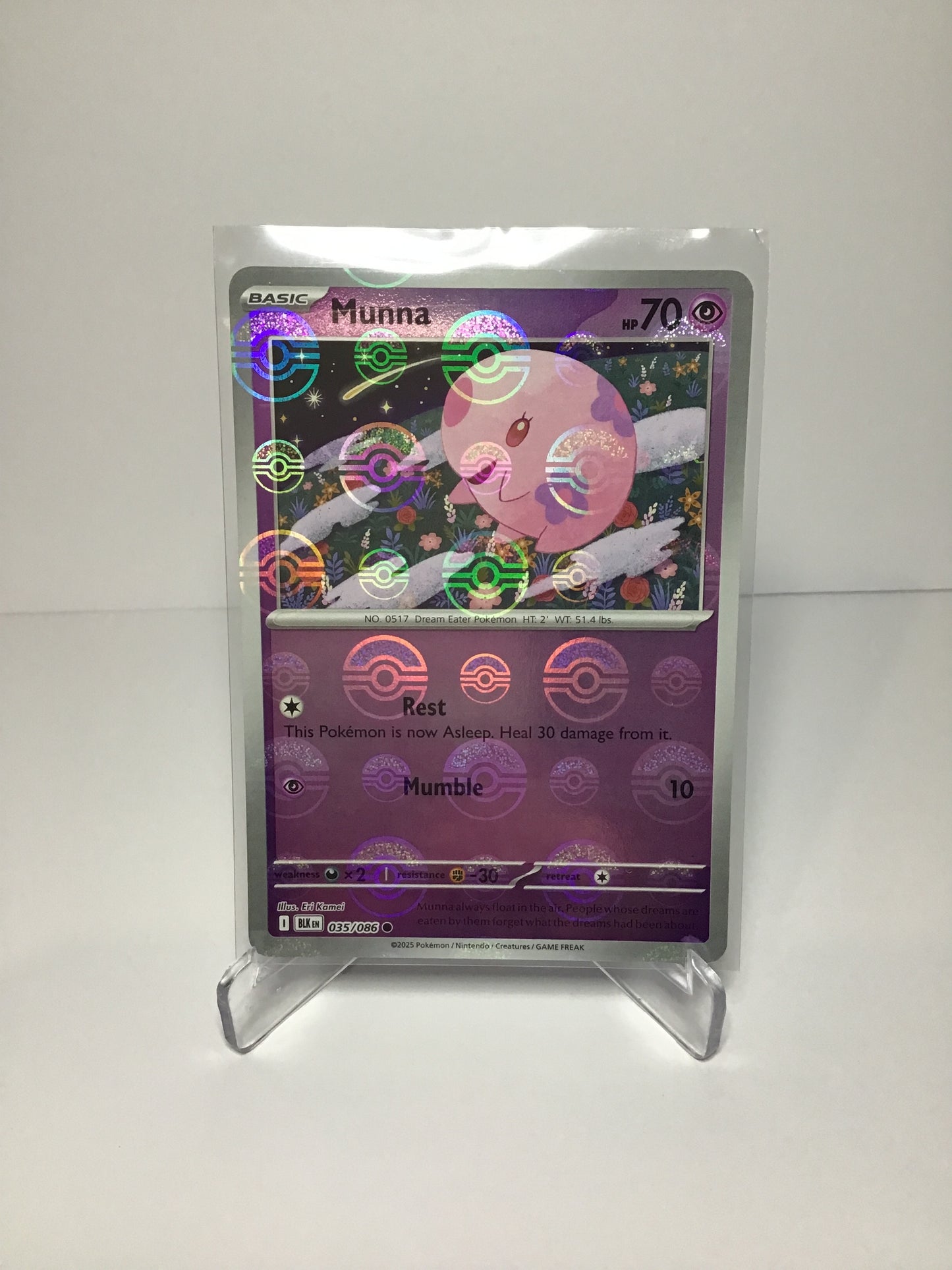 Munna 035/086 (Poke Ball pattern)