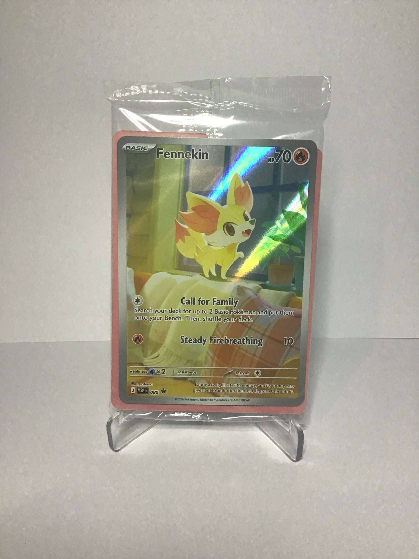 Fennekin 080 PROMO Sealed