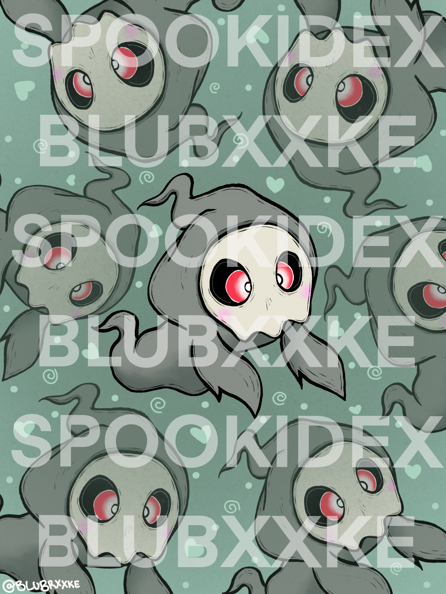 Spooky Skull Wallpaper!