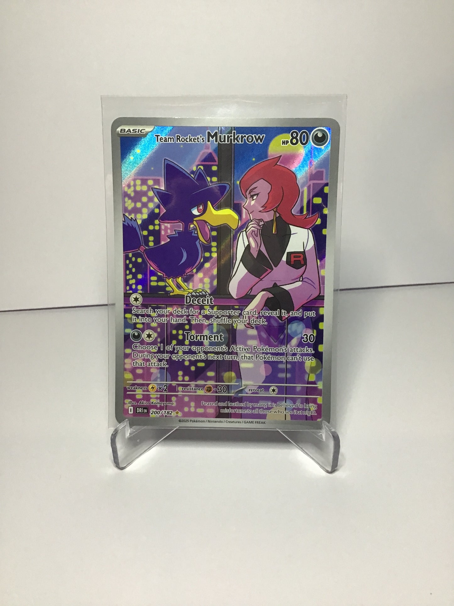 Team Rocket’s Murkrow 200/182