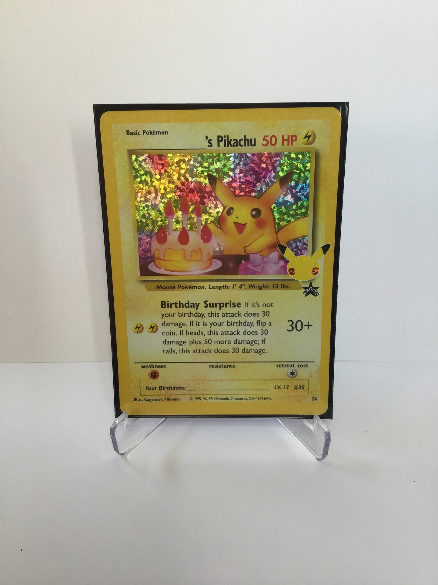 ______’s pikachu 25th Celebration