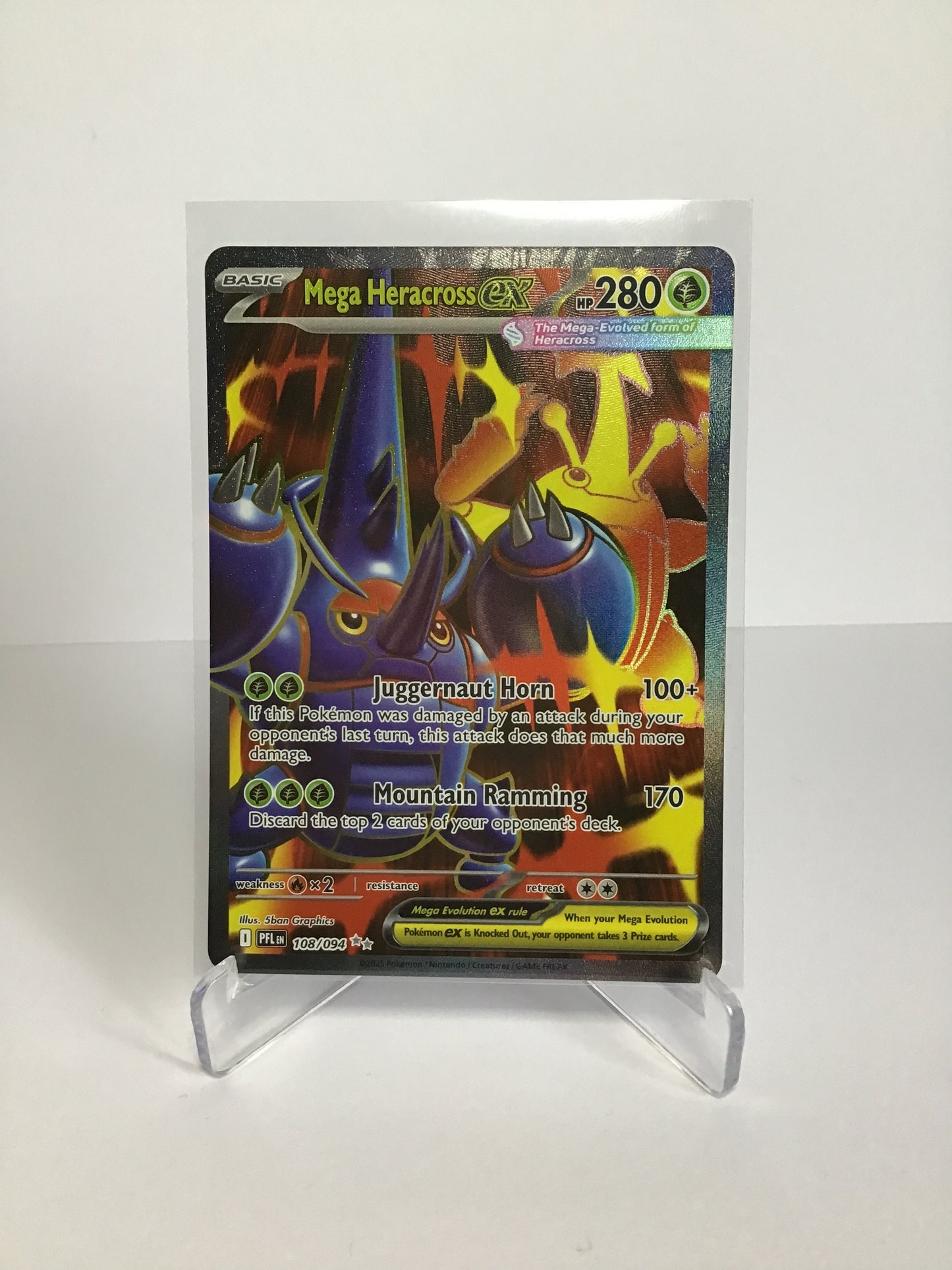 Mega Heracross ex 108/094 (Full Art)