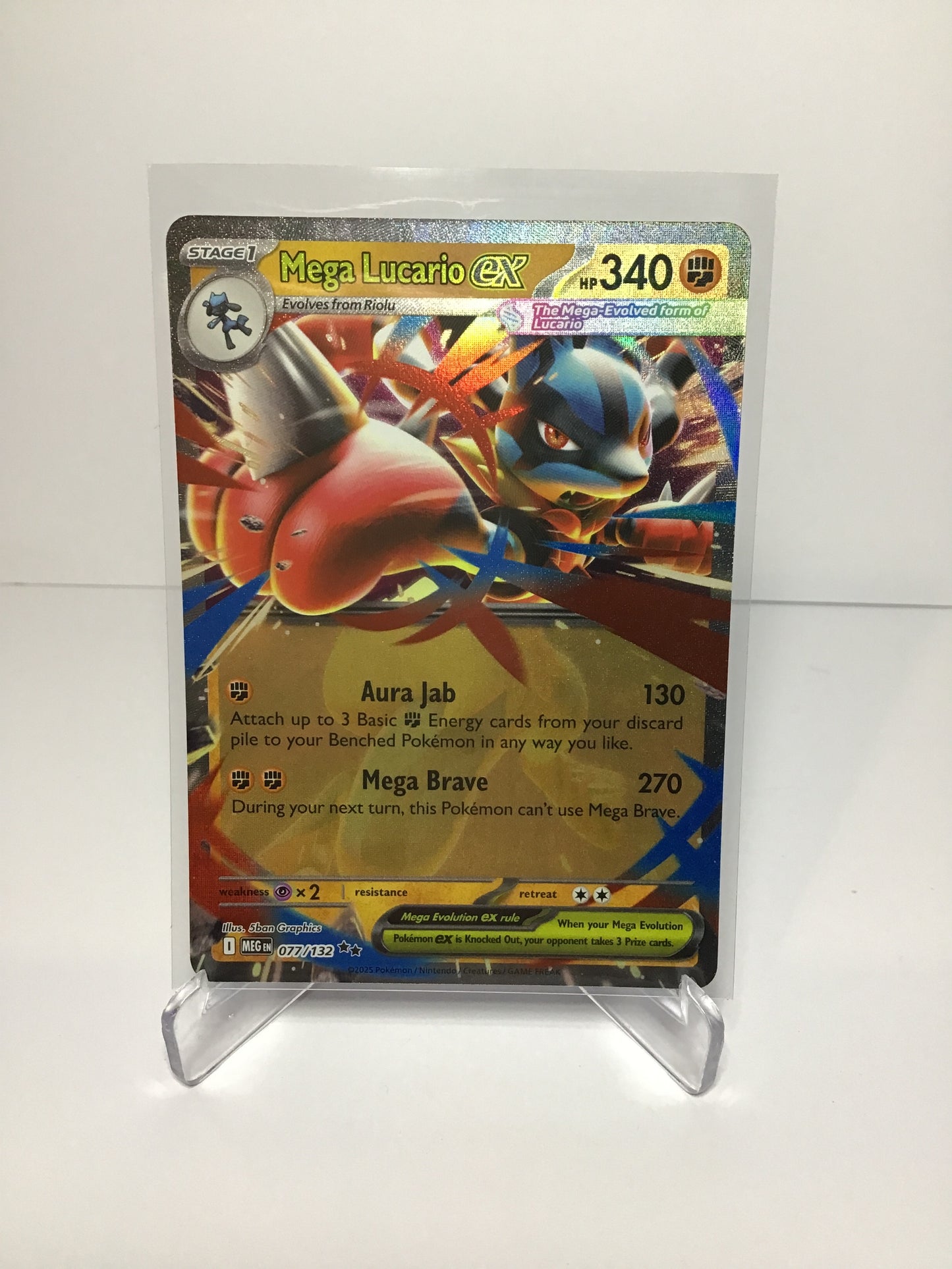 Mega Lucario ex 077/132