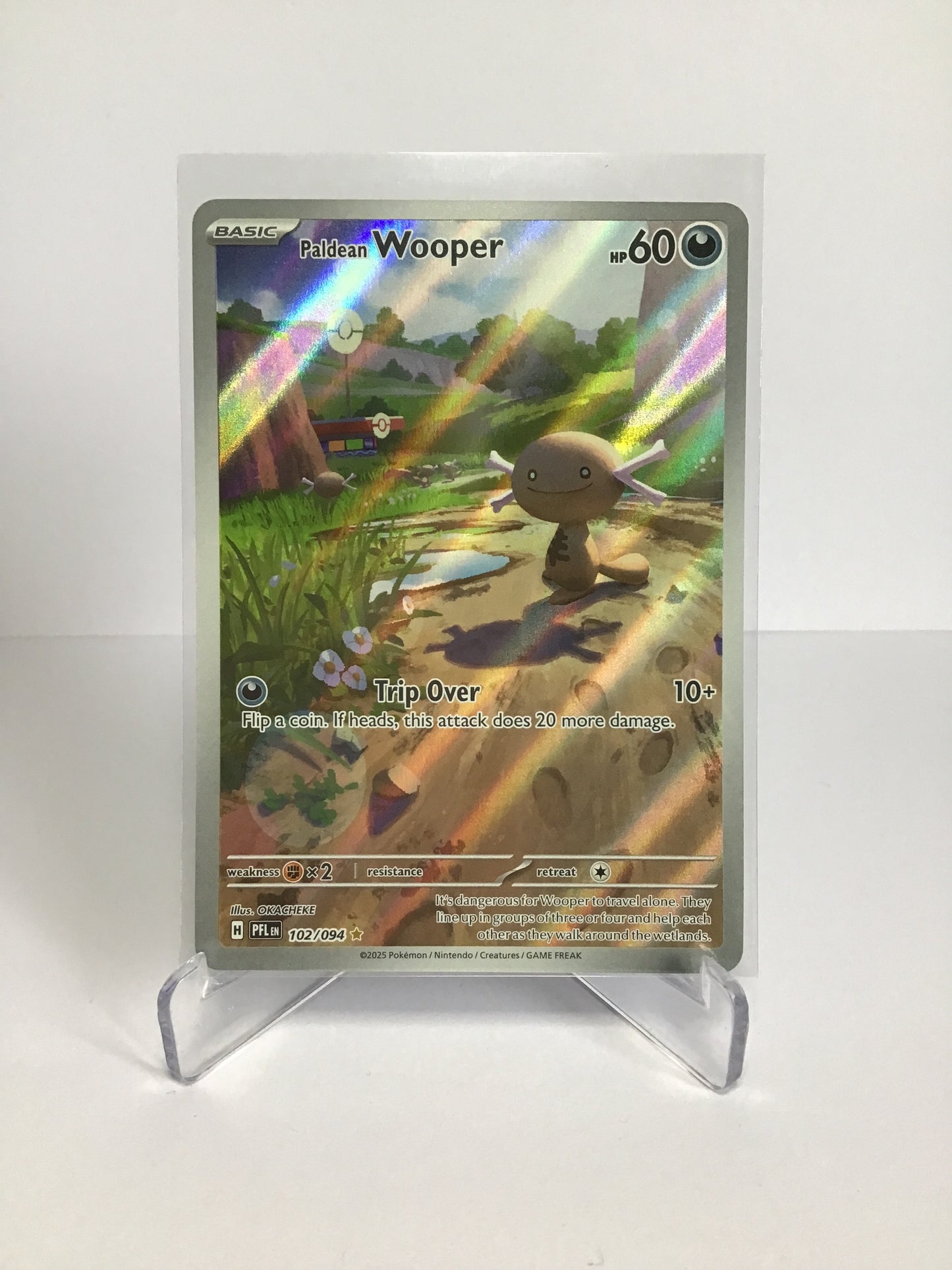 Paldean Wooper 102/094 IR