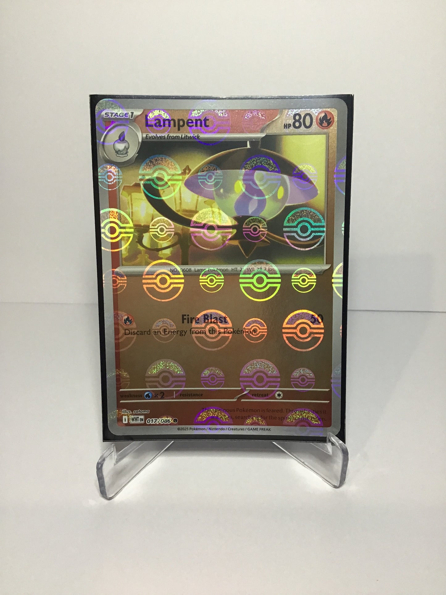 Lampent 017/086 (Poke Ball Pattern)