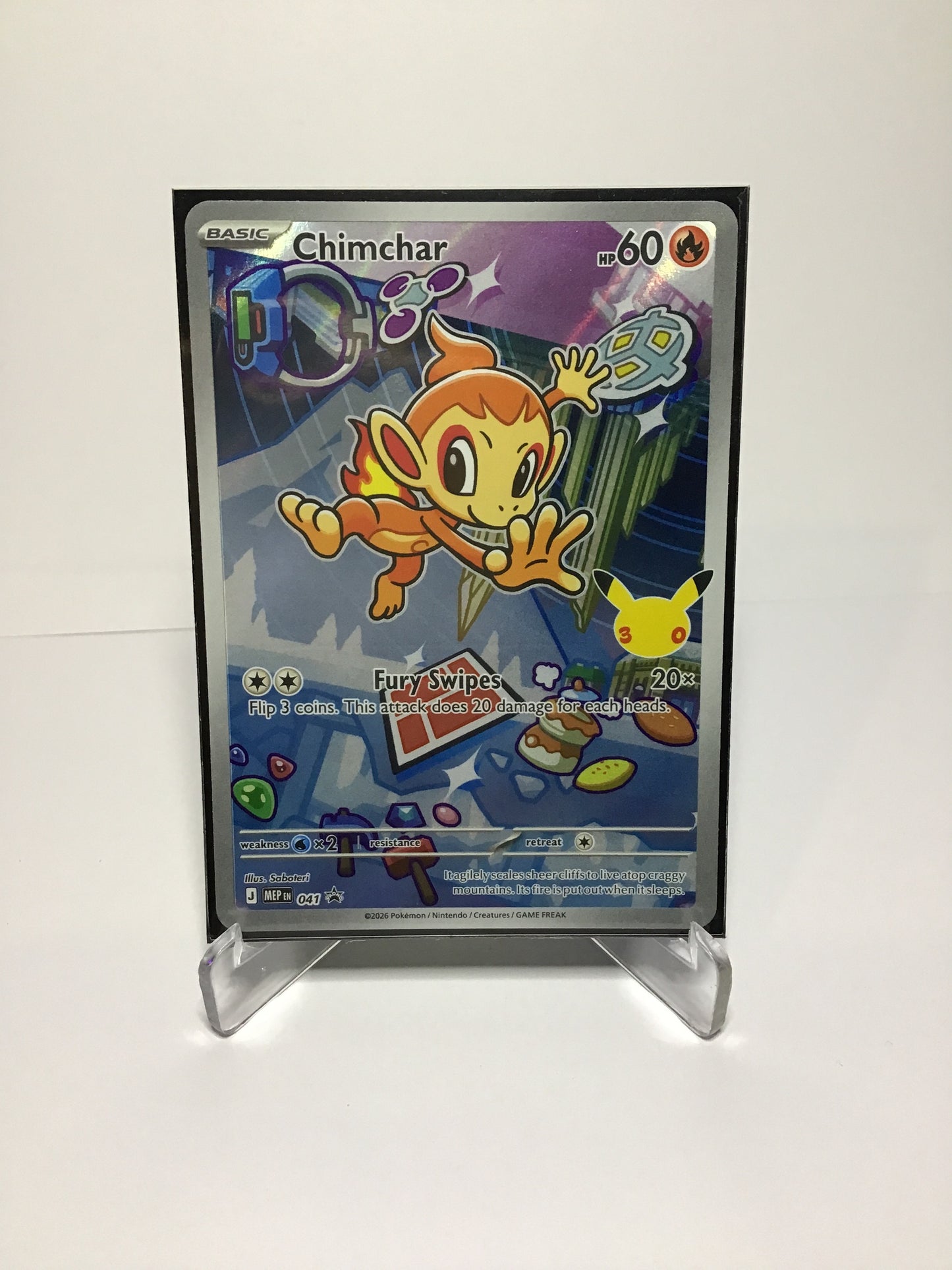 Chimchar 041 Promo First Partner