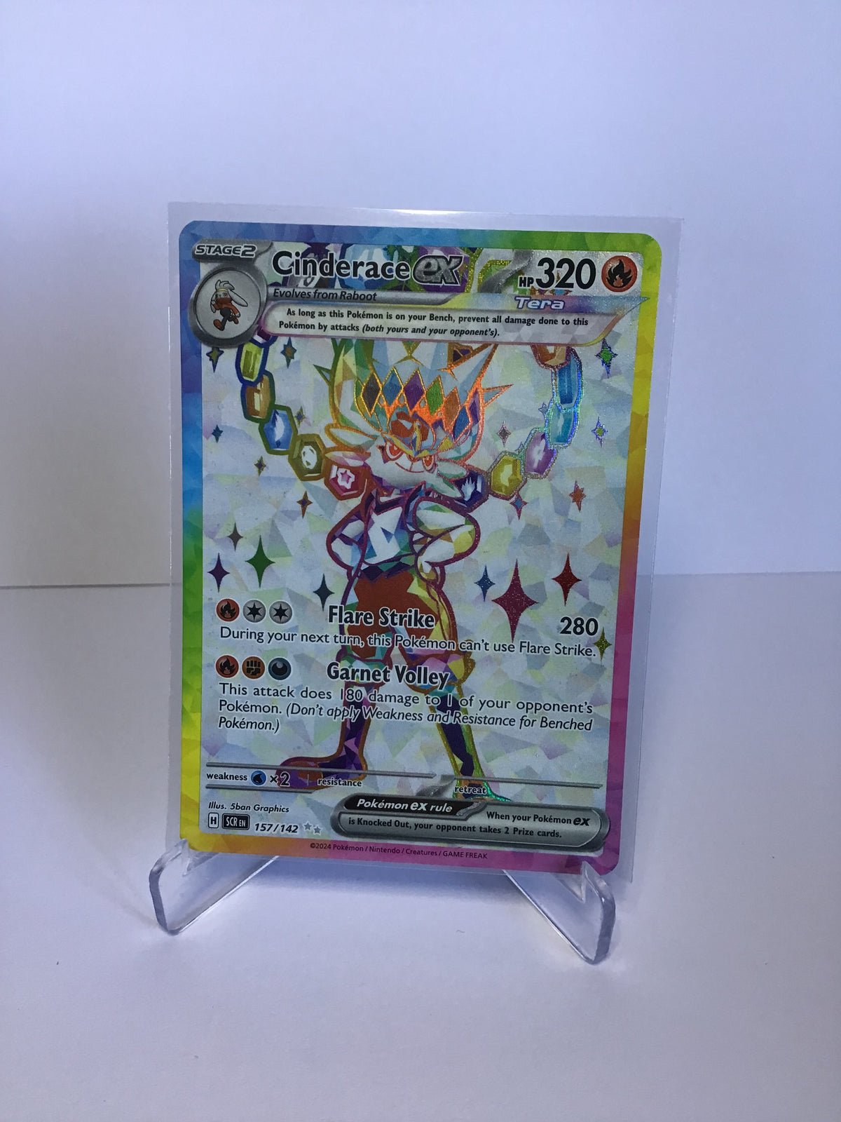 Cinderace ex 157/142