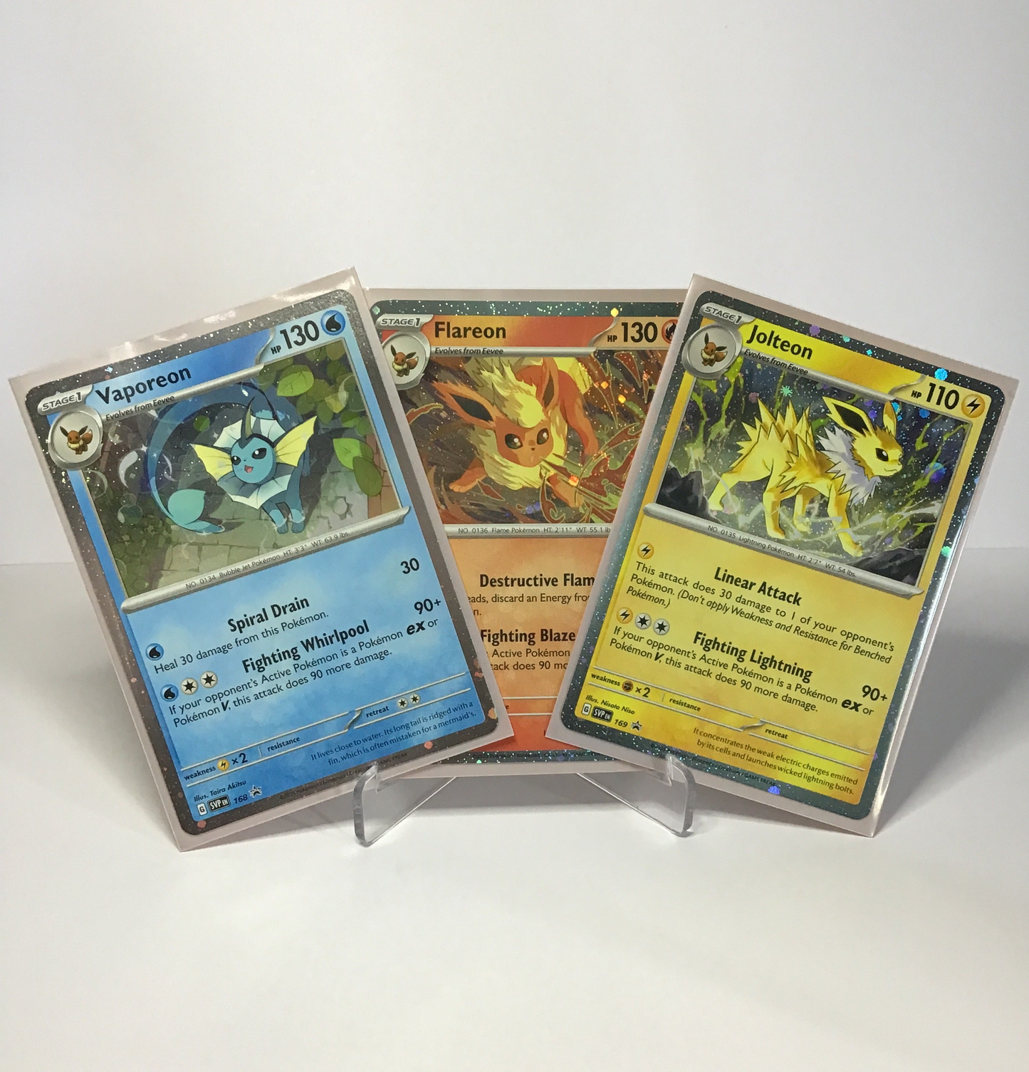 Vaporeon & Flareon & Jolteon Promos