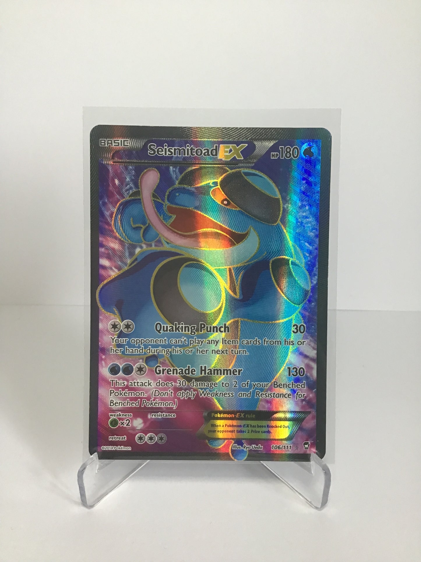 Seismitoad EX 106/111