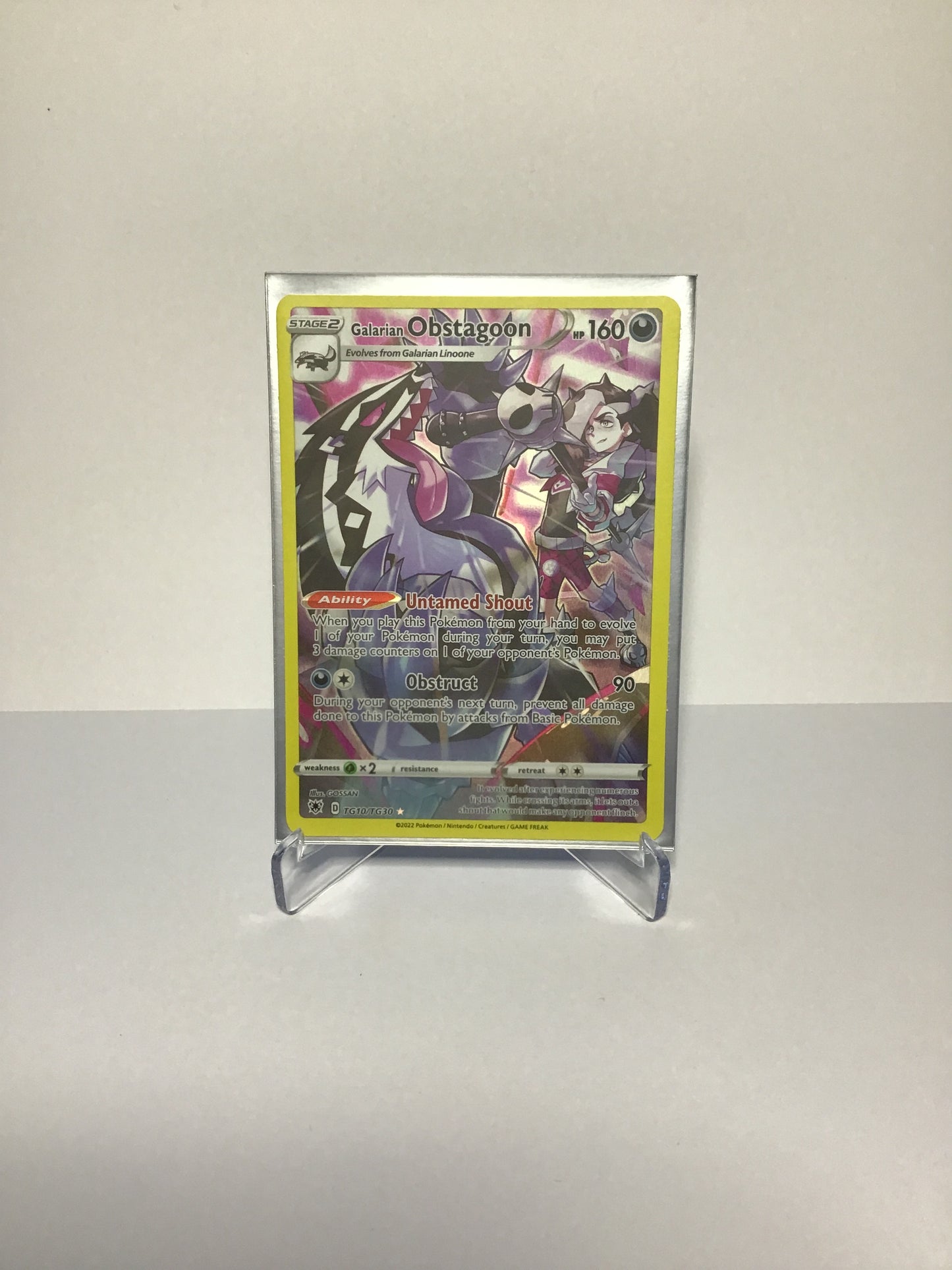 Galarian Obstagoon TG10/TG30