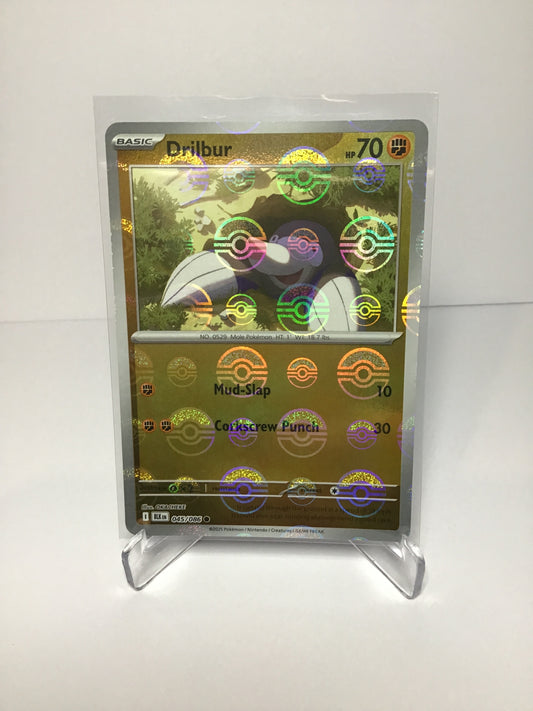 Drilbur 045/086 (Poke Ball pattern)