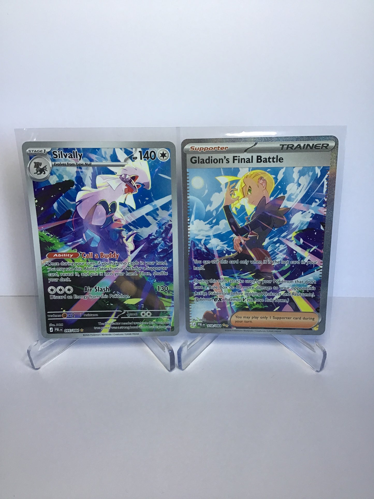 Silvally & Gladion’s Final Battle conecting art