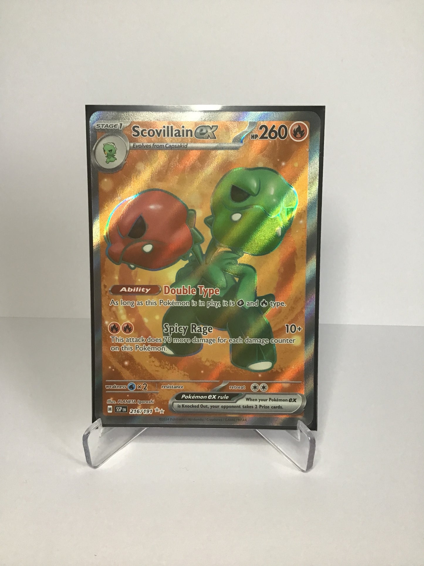 Scovillian ex 216/191 (Full Art)