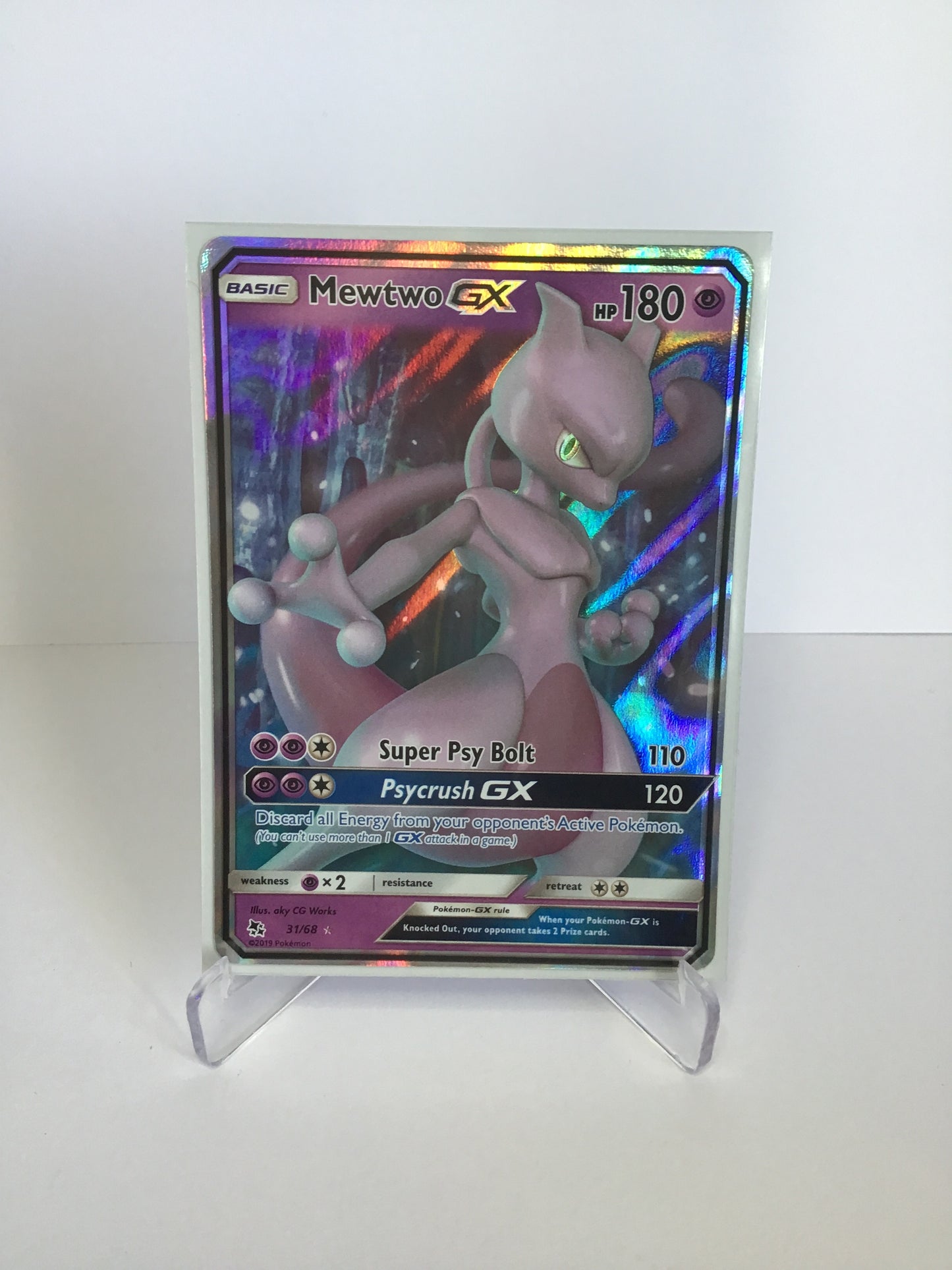 Mewtwo GX 31/68
