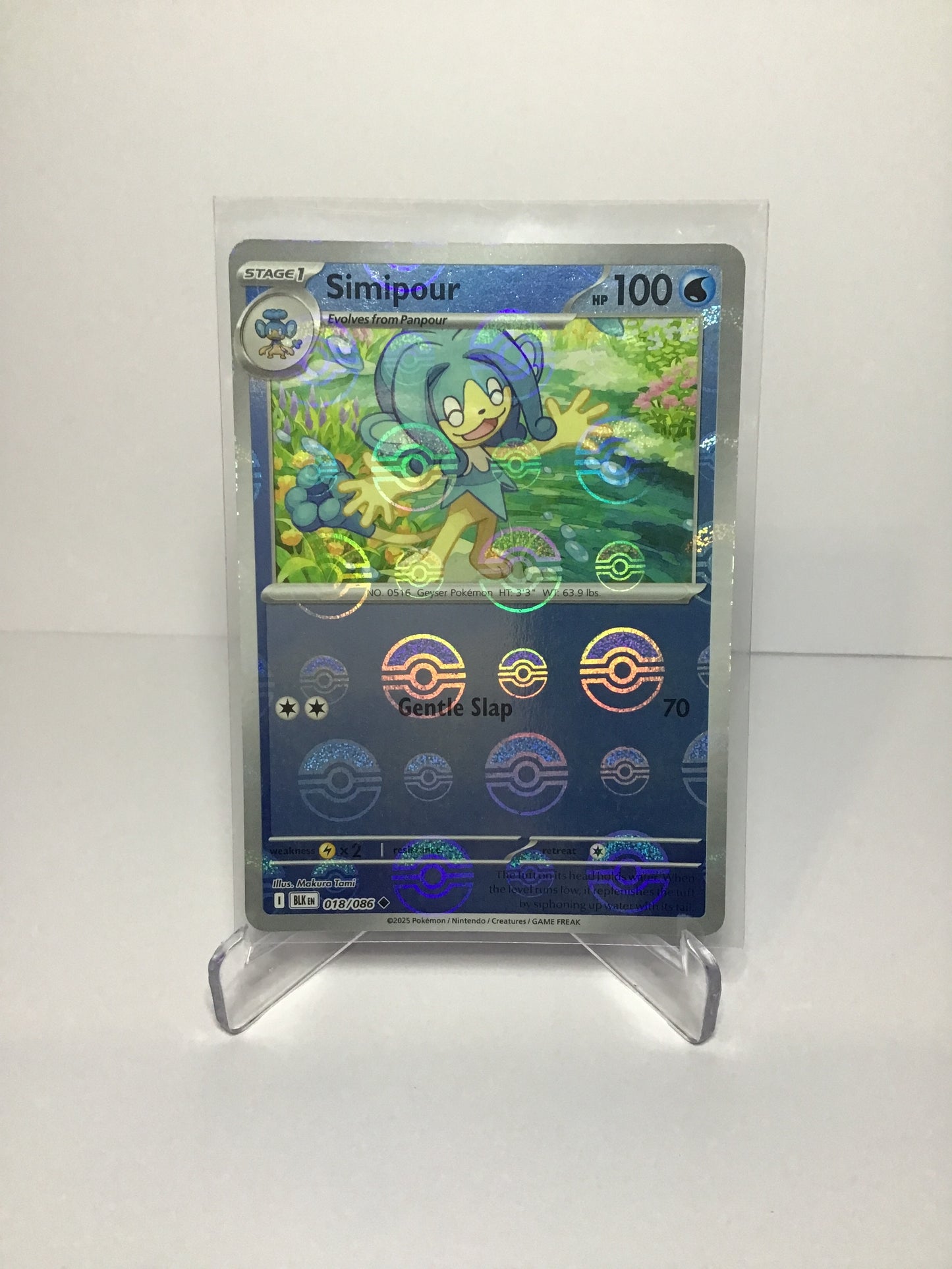 Simipour 018/086 (Poke Ball Pattern)