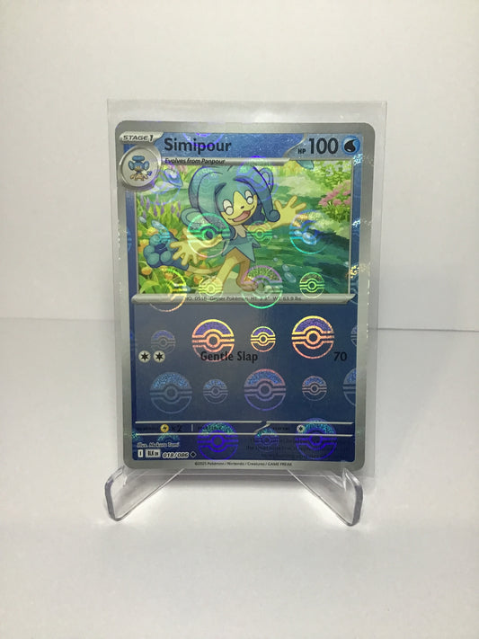 Simipour 018/086 (Poke Ball Pattern)