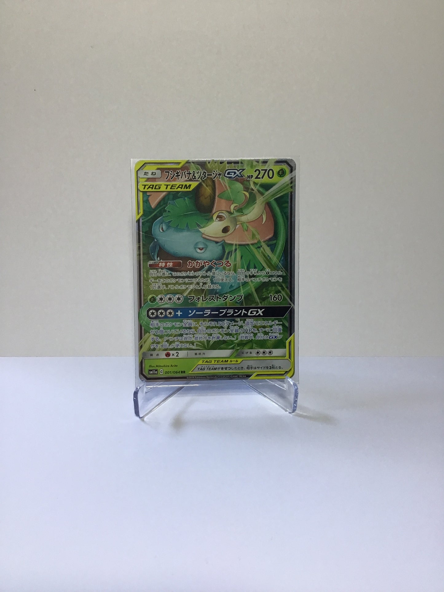 Venusaur & Snivy GX Tag Team (JP)