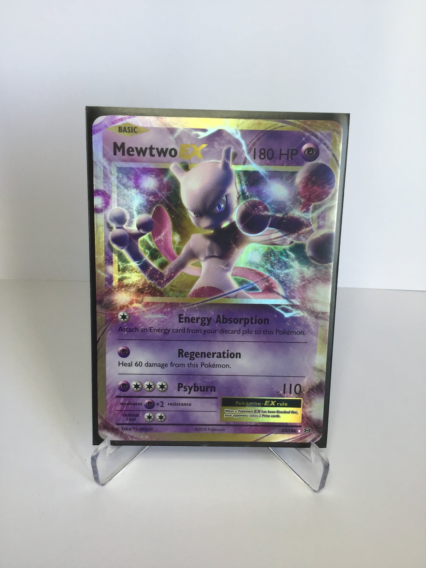 Mewtwo EX 52/108