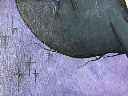 Night Shade - Acrylic on Canvas