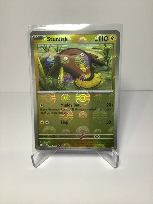 Stunfisk 035/086 (Poke Ball pattern)