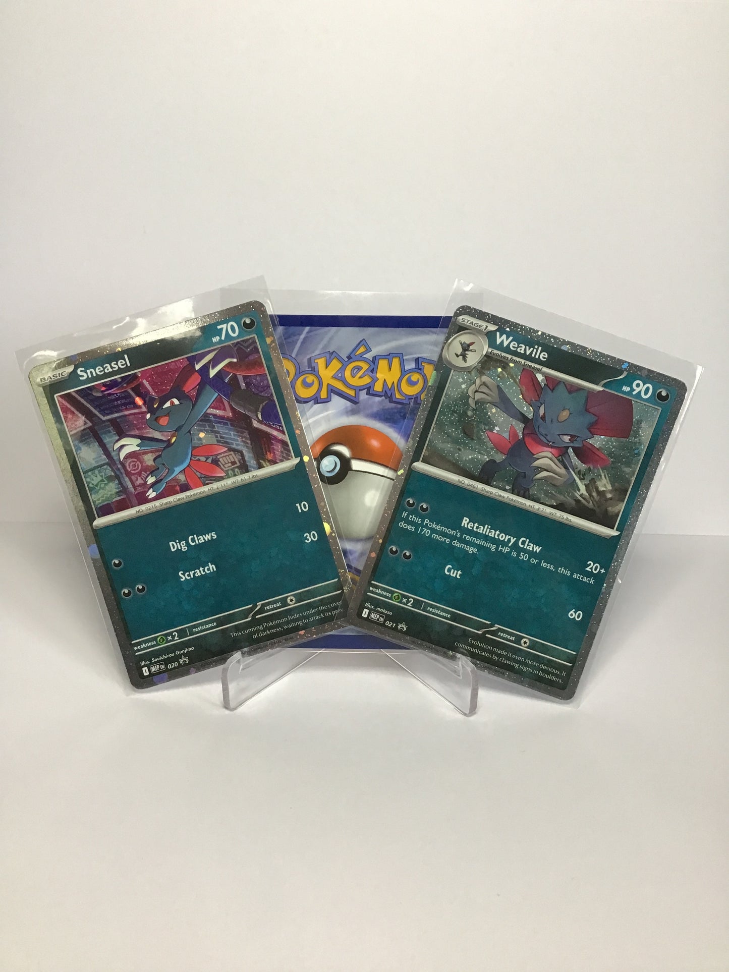 Sneasel & Weavile Promo Bundle