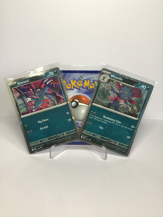 Sneasel & Weavile Promo Bundle