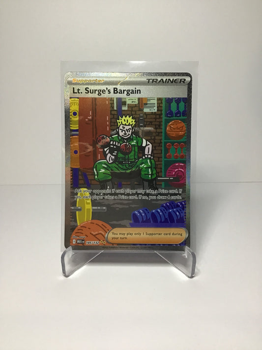 Lt. Surge’s Bargain 185/132