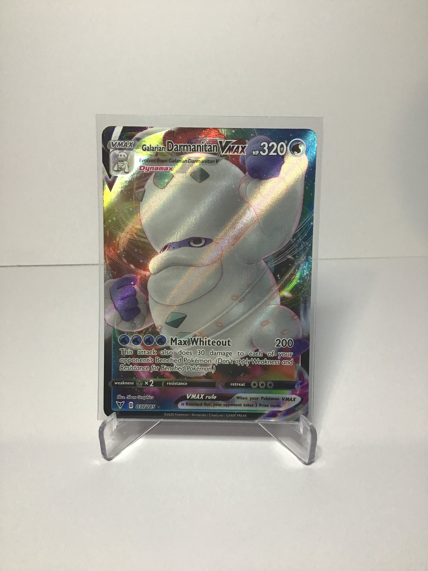 Galarian Darmanitan VMAX 037/185