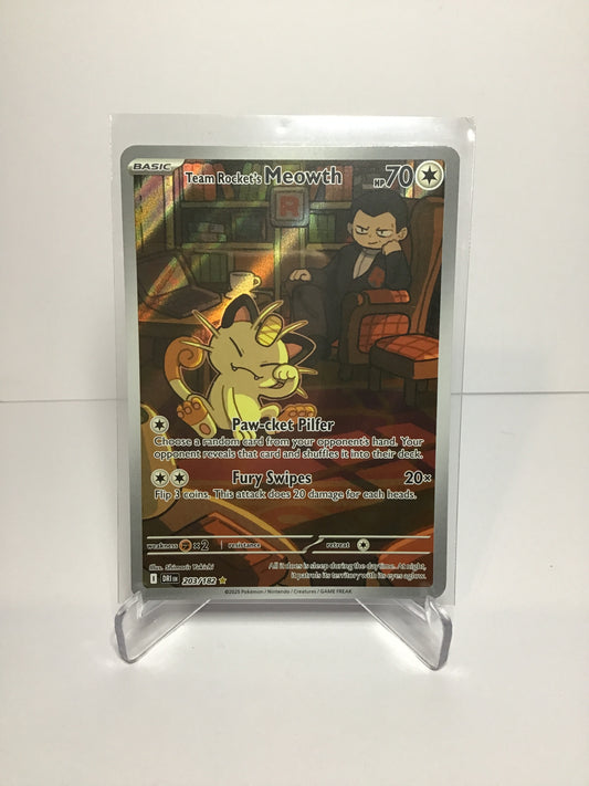 Team Rocket’s Meowth 203/182