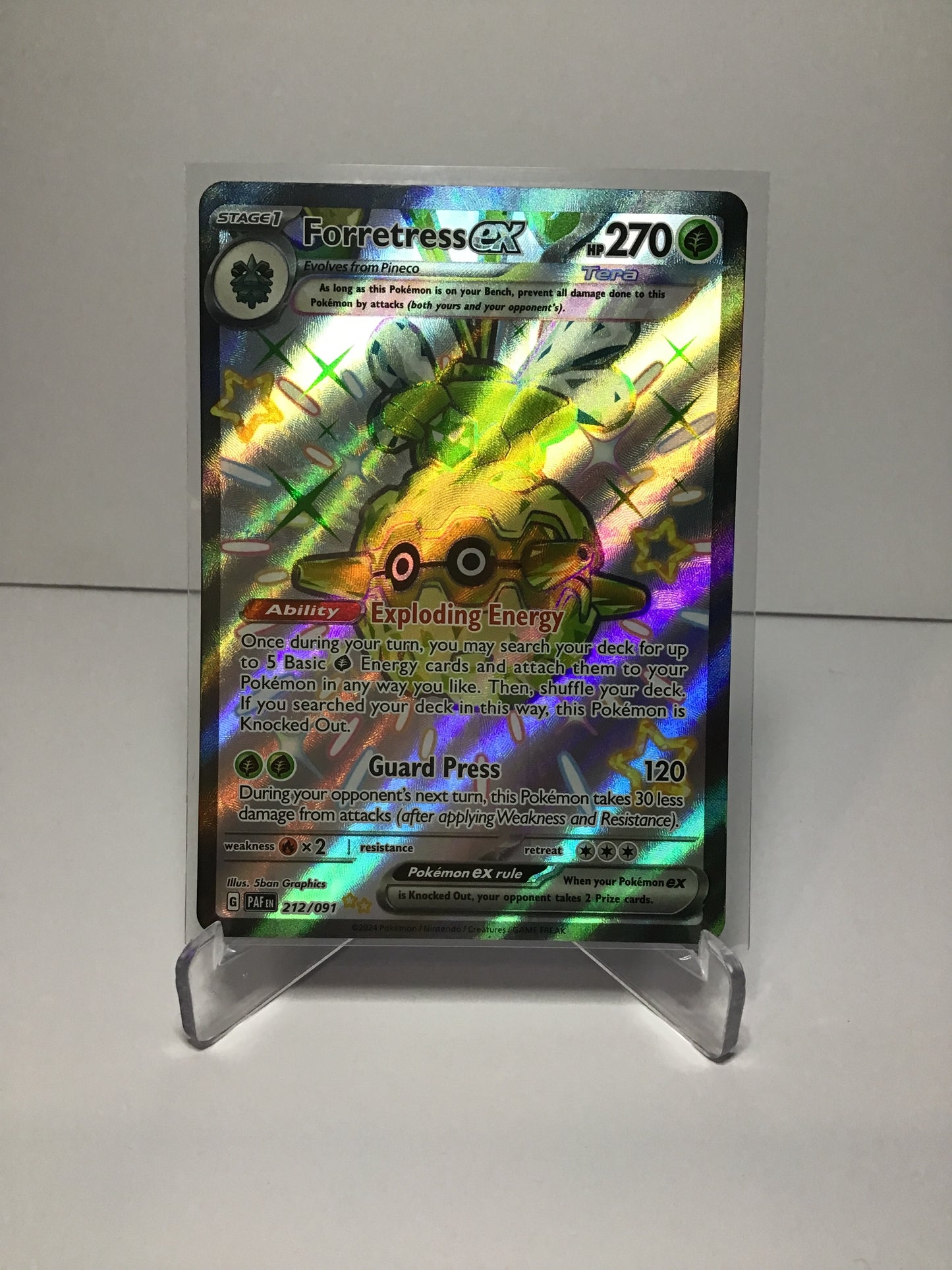 Forretress EX 212/091 (Full Art)