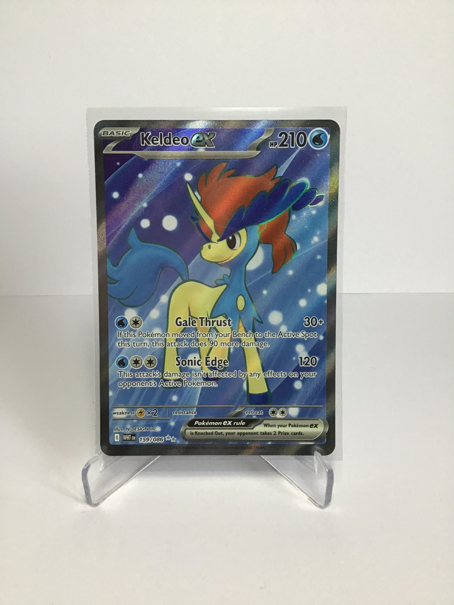 Keldeo ex 159/086 (Full Art)