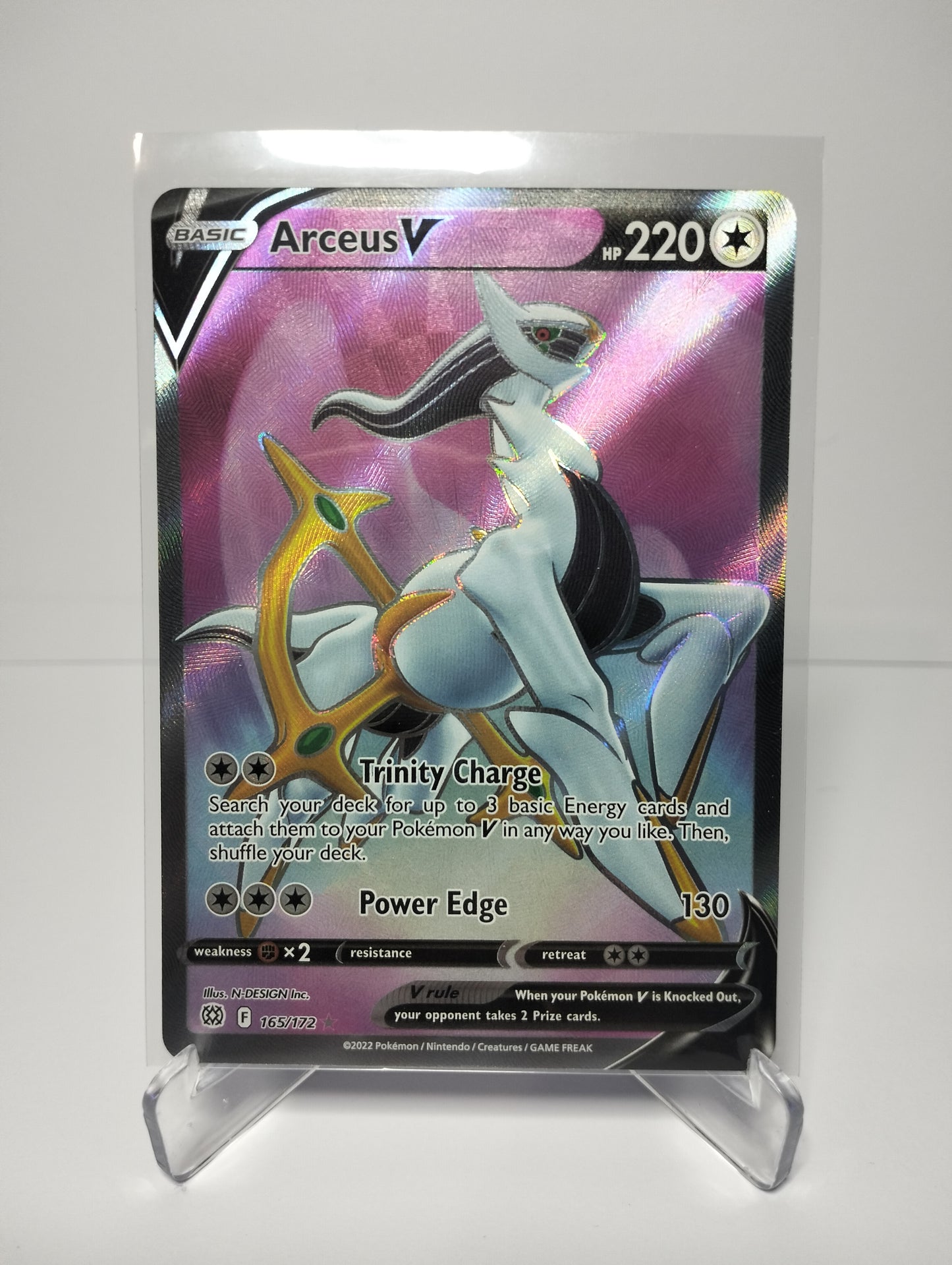 Arceus V (Full Art) 165/172
