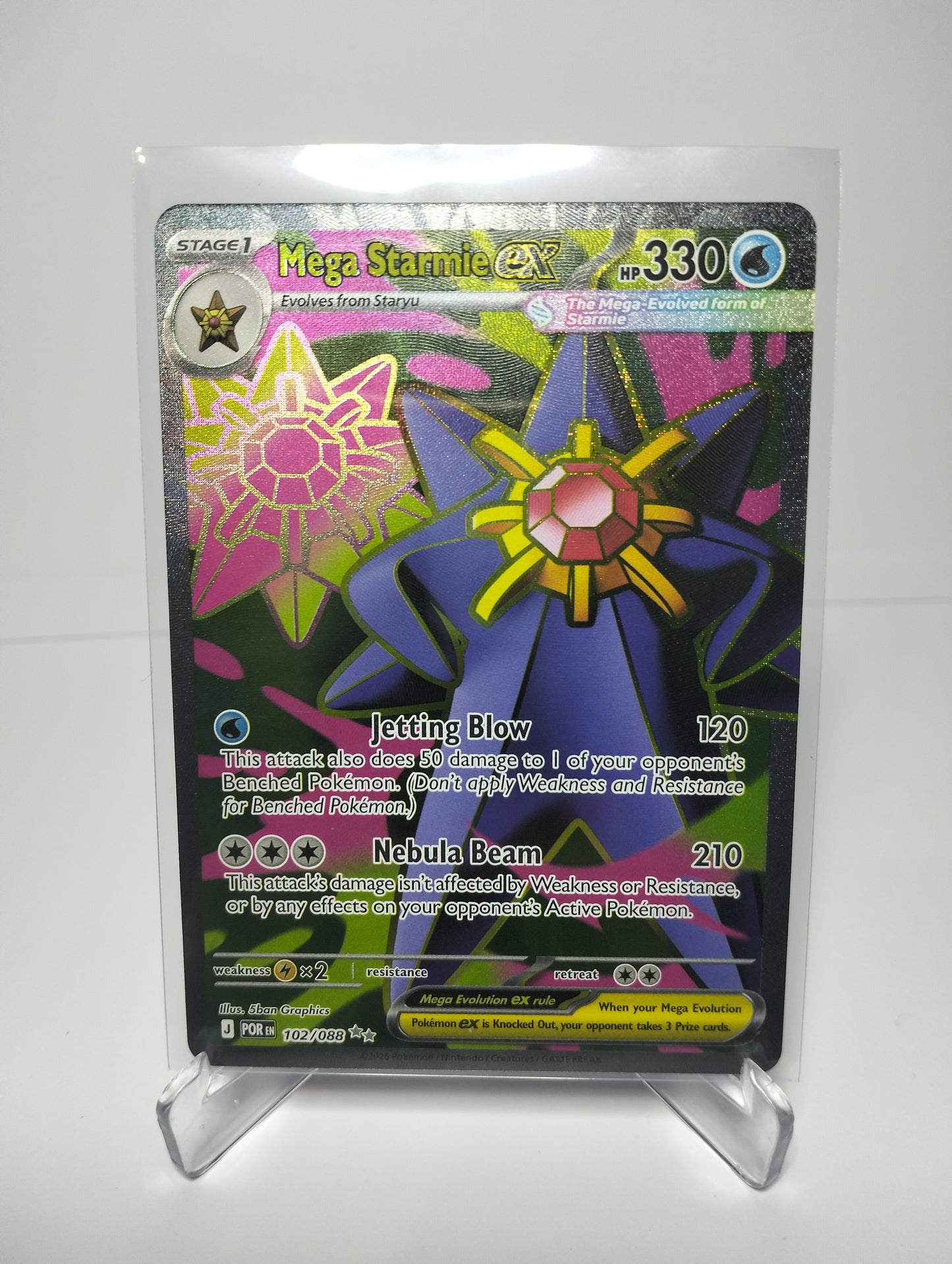 Mega Starmie ex 102/088